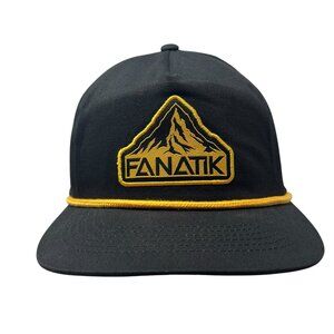 Fanatik Custom Bike Company Trucker Snapback Hat Cap Dad Patch Rope Mountain